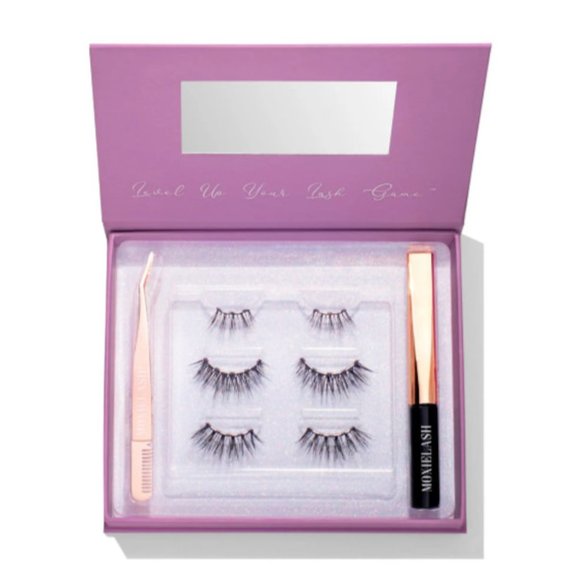 NEW MOXIELASH Sassy Kit Magnetic Lashes Silk & Min - Picture 1 of 5